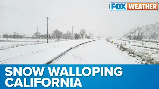 Feet Of Snow Expected In Southern CA Mountains, Rain Could Lead To Flooding