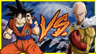 GOKU vs SAITAMA ¿Quién es el MAS PODEROSO? DUELO de TITANES