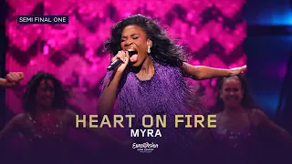 Myra - Heart on Fire - LIVE (Melodi Grand Prix 2024, Semi-Final 1)