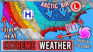 NEW INFO: Tropical Storm Fiona Forms! MASSIVE Arctic Blast, Snowstorms  - Direct Weather Channel