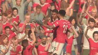 FIFA 22 | PS5 | Man Utd Career mode- Lethal counter attacking team goal