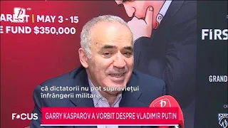 Garry Kasparov a vorbit despre Vladimir Putin