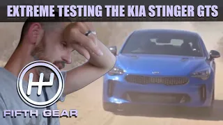 Extreme testing the KIA Stinger at the California  Proving Grounds - The FULL Challenge | Fifth Gear