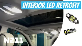 W211 Interior LED Retrofit