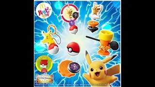 Pokemon Mcdonald's Happy Meal Collectibles in Japan for July 2019! Another Super Cool Set!?!