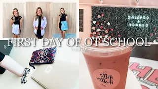 FIRST DAY OF OT SCHOOL & WHITE COAT CEREMONY | VLOG 01