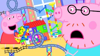 🤩 The Biggest Marble Run Challenge with Peppa Pig