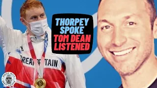 Tom Dean responds to Ian Thorpe about the 200 Free