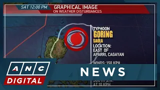 Typhoon Goring intensifies while moving southwestward | ANC