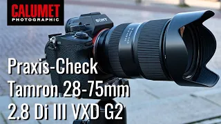 Tamron 28-75mm 2.8 Di III VXD G2 - der Praxis - Test und die TLU (Tamron Lens Utility)