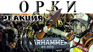 История Warhammer 40k: Космические ОРКИ РЕАКЦИЯ