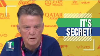 Louis Van Gaal REFUSES to REVEAL the tactic to STOP Lionel Messi in the Netherlands vs Argentina