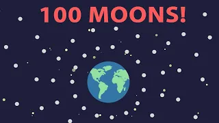 What If Earth Had 100 Moons? | smart banana