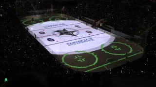 Dallas Stars 2016 Playoff Opening