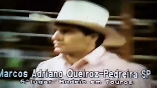 Grande final do rodeio de Prata-MG 1991