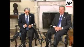 Bush with Slovakian Prime Minister, joint news conference