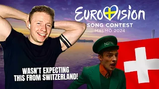 FIRST REACTION TO SWITZERLAND EUROVISION 2024 (Nemo - The Code)