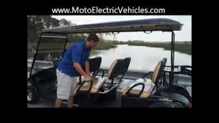 ciEcar 6 Passenger Electric Golf Cart | From Moto Electric Vehicles