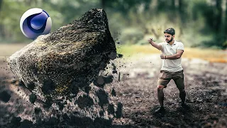 Earthbending a REAL ROCK with VFX! (AVATAR)