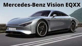 Мерседес будущего. 1000 км на одной зарядке (Mercedes-Benz Vision EQXX)