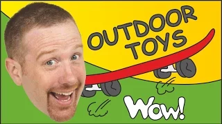 Outdoor Toys from Steve and Maggie | English for Children | English Stories for Kids