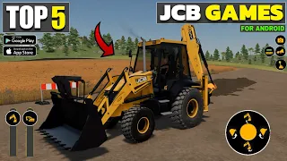 TOP 5 BEST JCB GAMES FOR ANDROID! BEST JCB GAMES FOR ANDROID OFFLINE/OPEN WORLD JCB GAMES