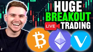 HUGE BITCOIN & ALTCOIN BREAKOUT!! LIVE CRYPTO TRADING