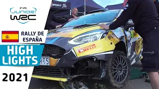 Junior WRC Highlights Day 2 : RallyRACC Catalunya - Rally de España 2021