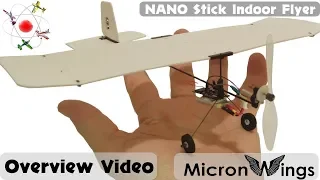 Nano Stick Indoor Flyer by MicronWings