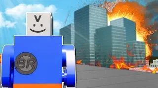 NEW CITY DESTRUCTION INVESTIGATION! - Brick Rigs Multiplayer Gameplay - Lego City Roleplay