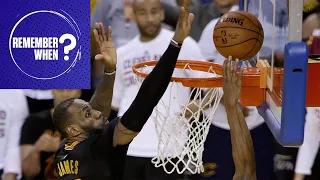 Remember When LeBron James Made THE BLOCK?! In Game 7 Of The 2016 NBA Finals?
