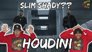 GUESS WHO'S BACK, BACK AGAIN?!?! | Eminem - Houdini Reaction