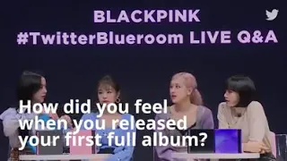 BLACKPINK TWITTER BLUEROOM LIVE QA