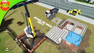 Construction Simulator 3 Gameplay #6- Building a House Part -2