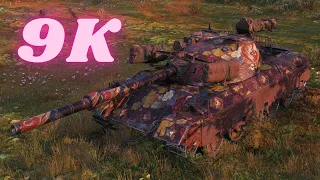 122TM - 9K Damage 6 Kills  World of Tanks medium tank gameplay