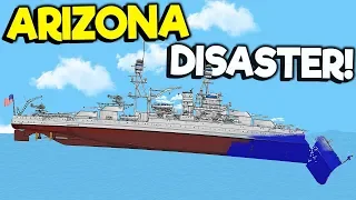 Ship Sinking Rescue & Destroying the New Train? -  Floating Sandbox Gameplay - Sinking Simulator