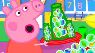 Peppa Pig Learns How To Make Music With Marbles 🐷 🎶 Peppa Pig