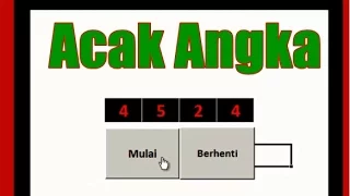 Coding Mengacak Data Angka Excel Berbasis VBA