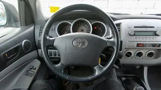 2007 Toyota Tacoma 5-Speed(MT) POV ASMR Test Drive In The Rain