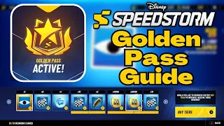 Everything You Need To Know About the Golden Pass!!! | Disney Speedstorm Guide