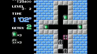 NES Longplay [623] Puzznic