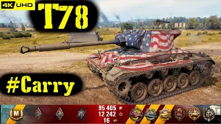 World of Tanks T78 Replay - 13 Kills 4.3K DMG(Patch 1.6.1)