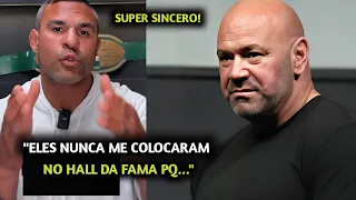 POLÊMIC4🚨 Vitor Belfort MANDA A REAL e FALA sobre NUNCA TER SIDO INSERIDO ao Hall da Fama do UFC