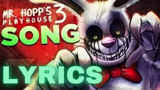 MR. HOPP'S PLAYHOUSE 3 SONG "Bad Thoughts" (Lyrics) By Rockit Music