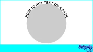 HOW TO PUT TEXT ON A PATH IN INKSCAPE TUTORIAL - CIRCULAR TEXT IN A CIRCLE