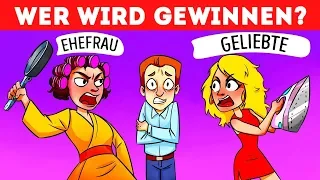 Wer wird gewinnen? 😏 Lustige Wetten und knifflige Rätsel, die deinen Verstand verwirren werden 😁