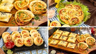 Several ideas for tasty perfect puff pastry recipes. Delicious, you have to try it!