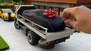Special Luxury Supercar Delivery at Miniature Garage 1:18 Scale | Diecast Model Car Unboxing