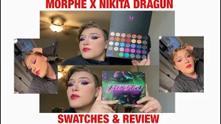 MORPHE X NIKITA swatches & review / BlakeTennee