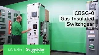 CBGS-0 Gas-Insulated Switchgear Overview Schneider Electric